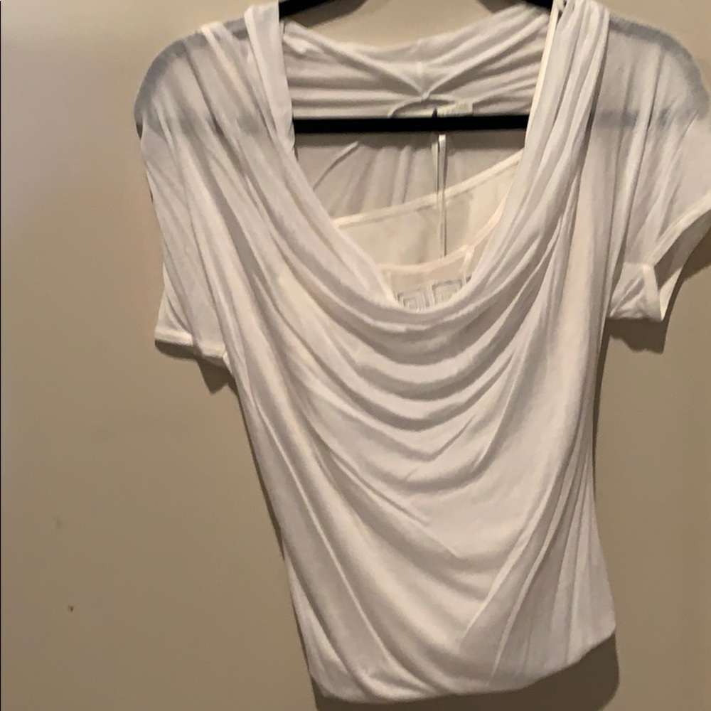 White top with a very beautiful tank attached